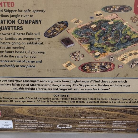 Disney Parks Jungle Cruise Adventure Game (New) - Picture 5 of 7